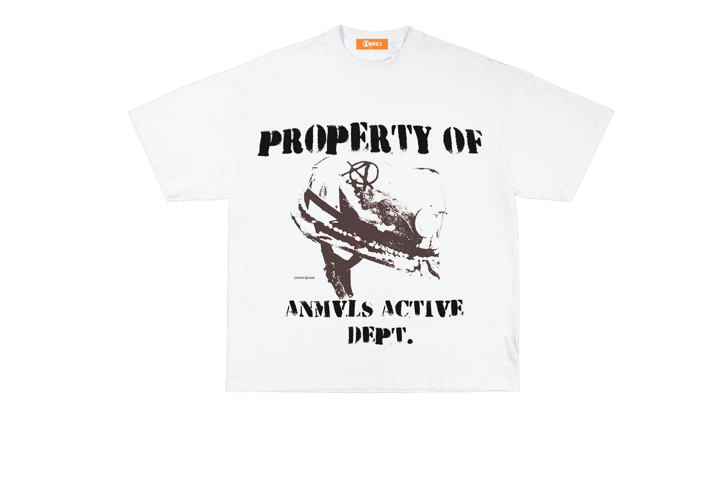 PROPERTY OF TSHIRT WHITE