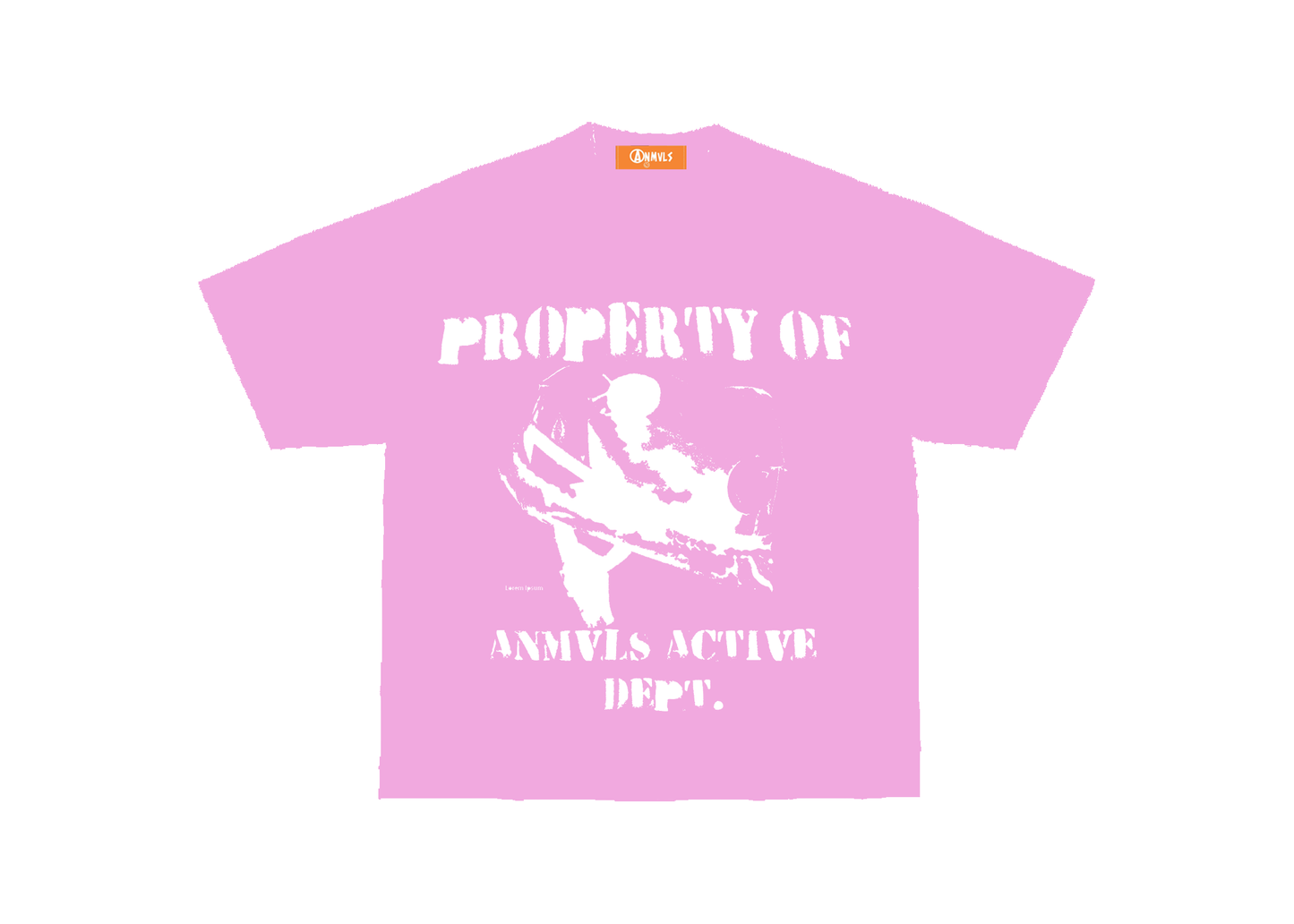 Pink ''PROPERTY OF" TSHIRT